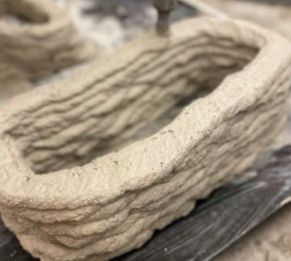 3D extrusion printing (Rafaela de Kassia).