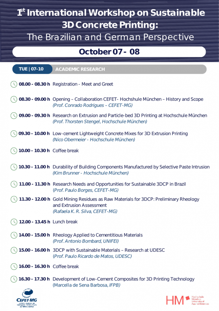 IWS3DCP 2025 - day 1.