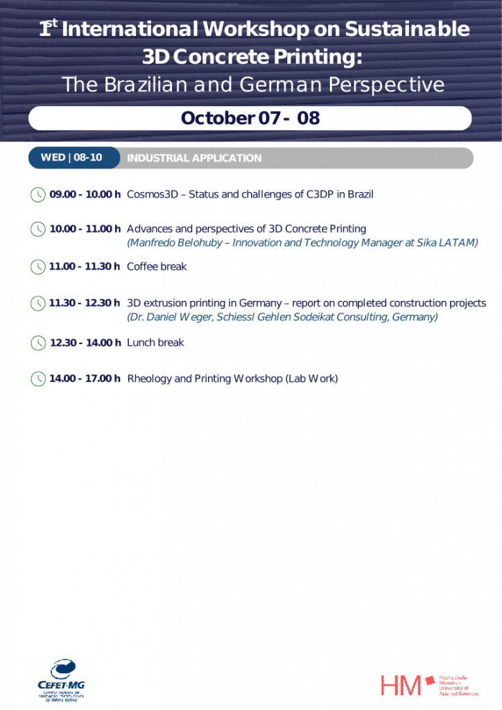 IWS3DCP 2025 - day 2.